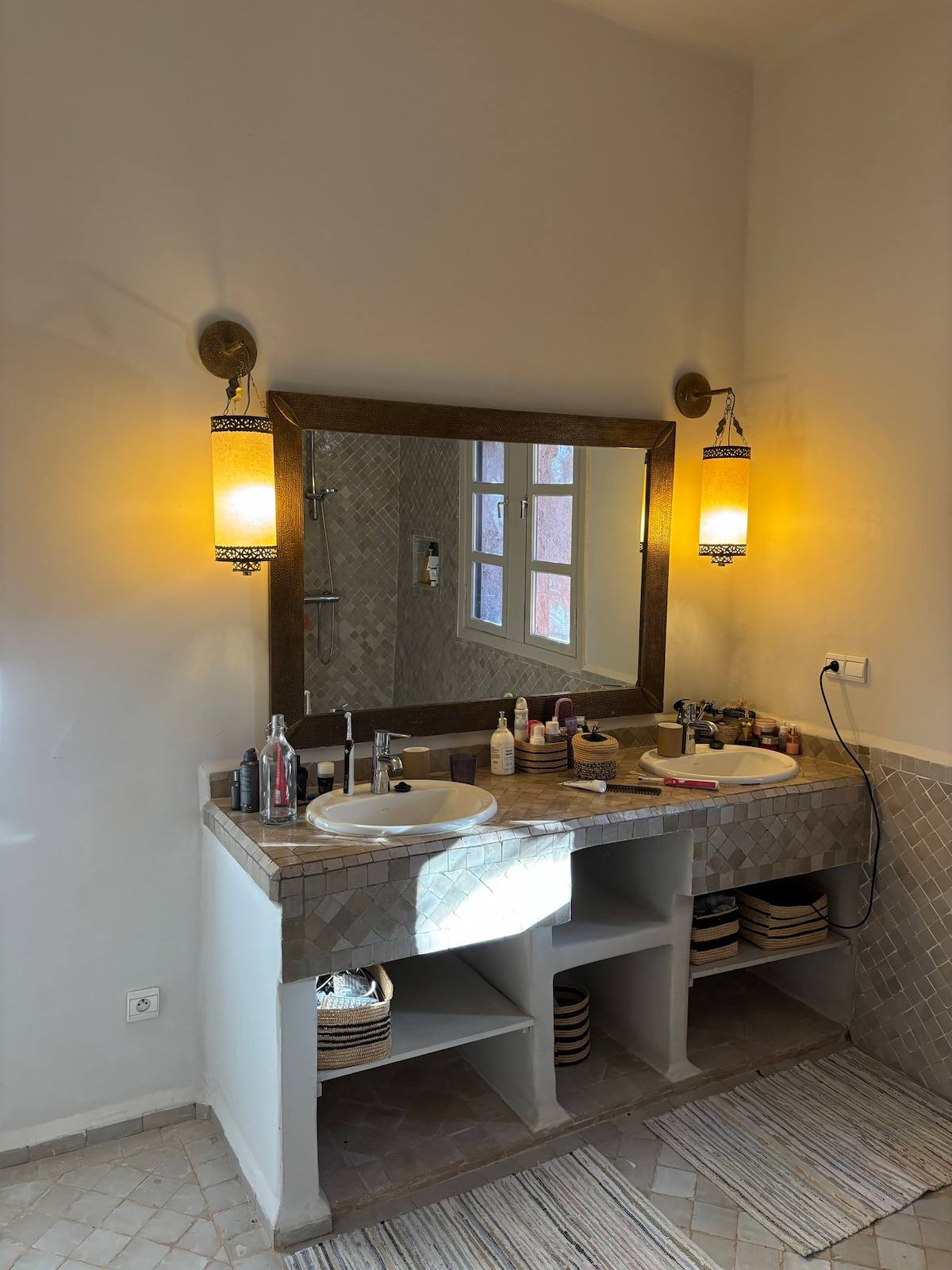 Salle de bain double vasque