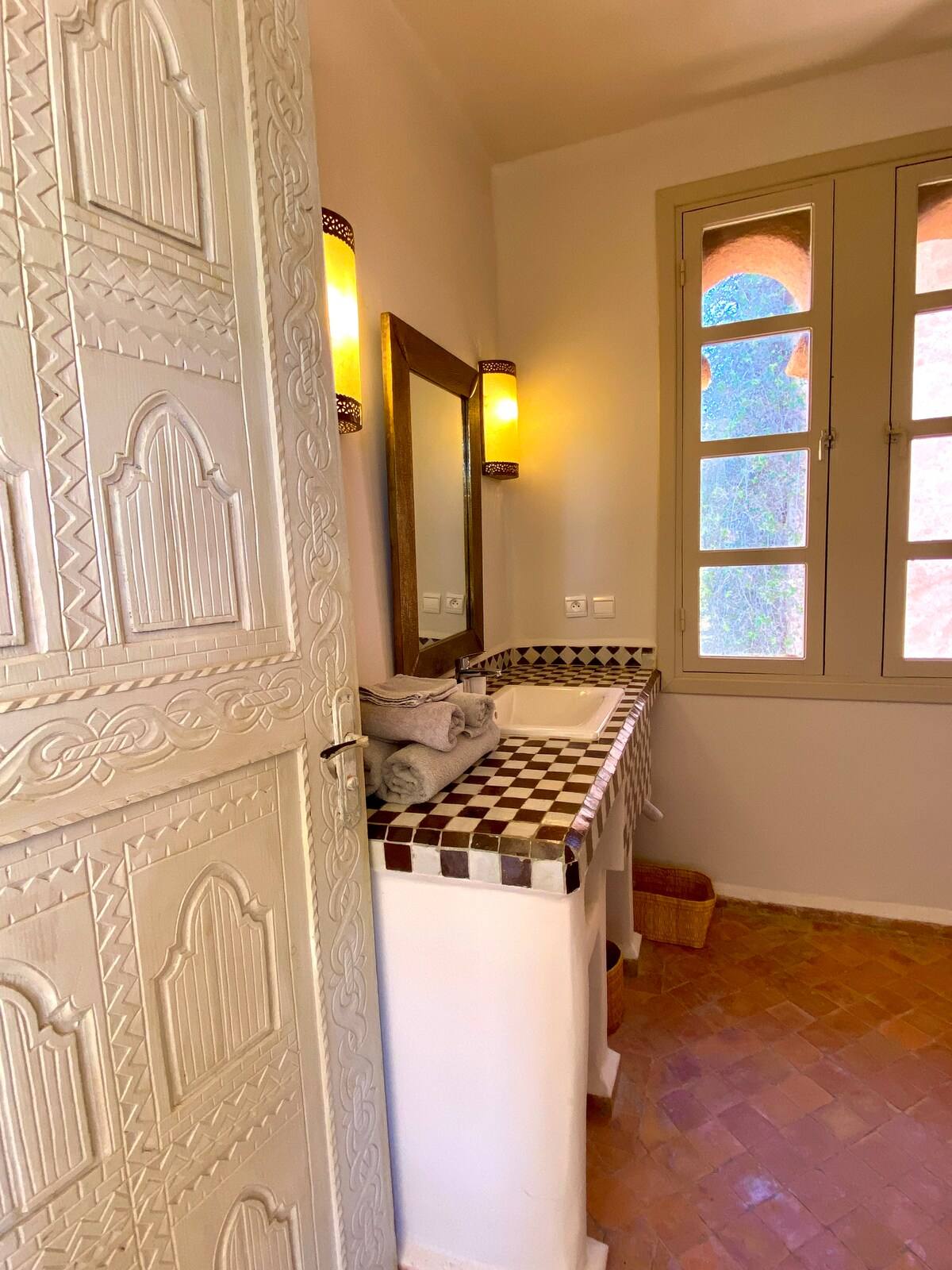 Salle de bain zellige