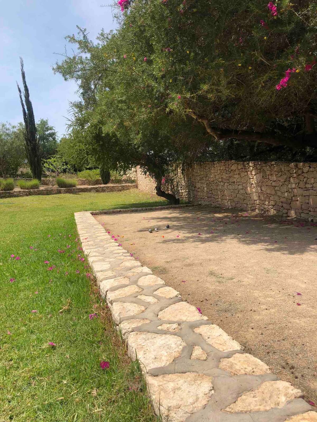 Terrain pétanque