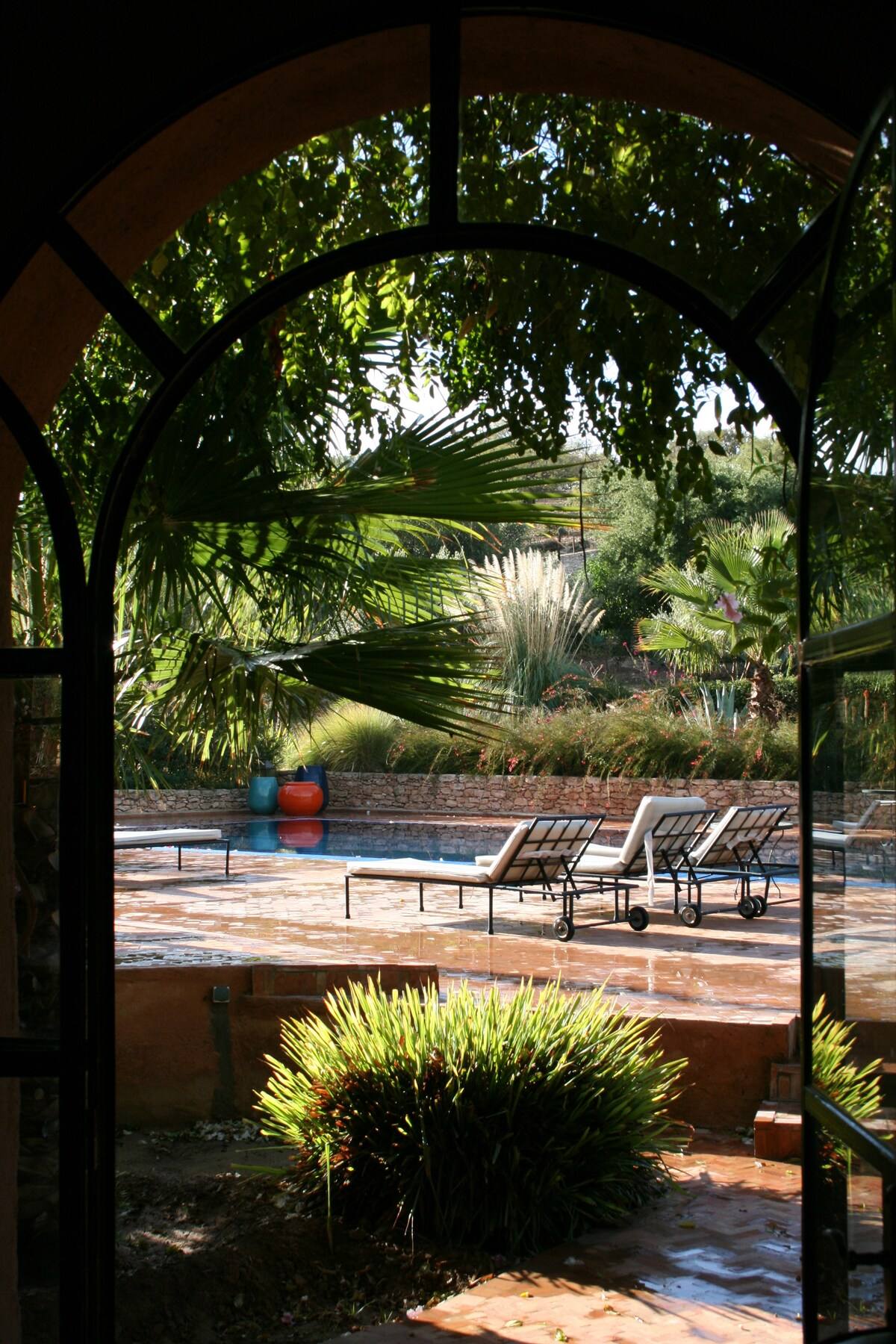 Vue piscine arche